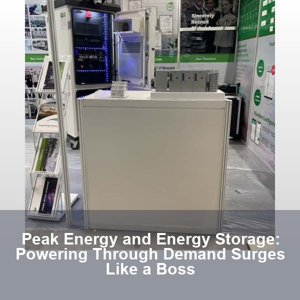 Peak Energy and Energy Storage: Powering Through Demand Surges Like a Boss